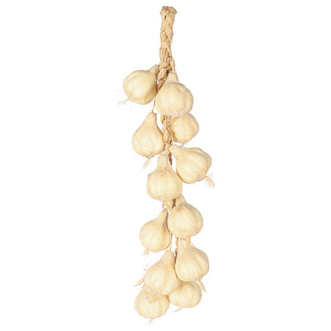Decorative garlic foam simulation
