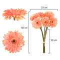 Silk Gerbera Daisy Flowers