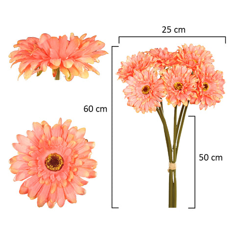 Silk Gerbera Daisy Flowers