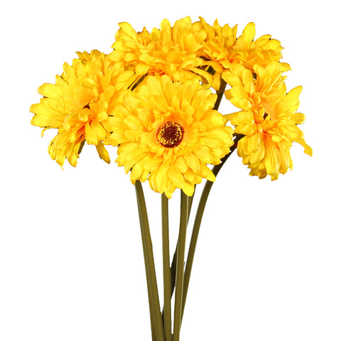 Faux Gerbera Daisy Flowers