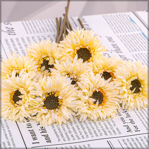 artificial gerbera in vase