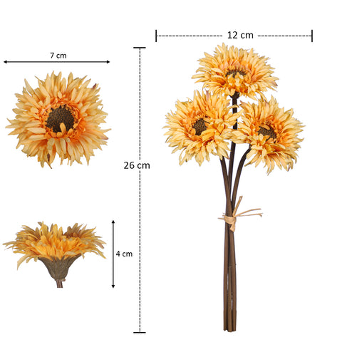 Artificial Silk Gerbera Flower