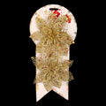 Christmas tree glitter flower decoration