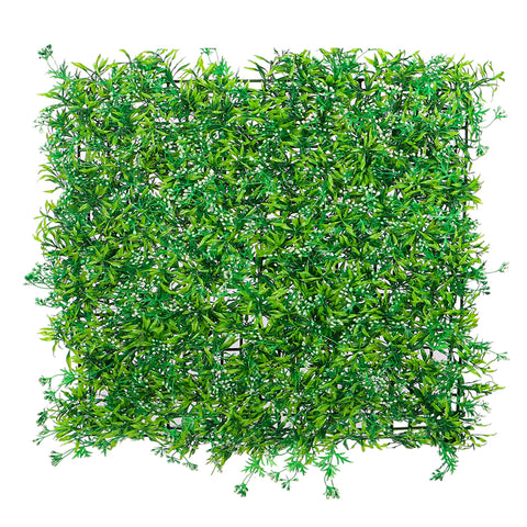 Artificial babybreath green panels