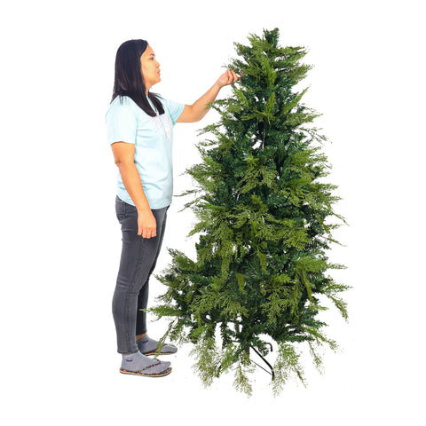 Faux Cypress Garland