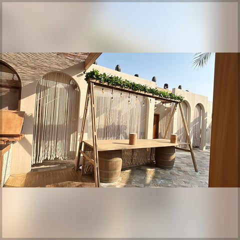 artificial green leaves decoration