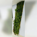 green leaves wall decor