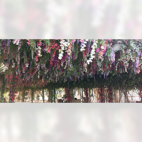 Hanging Flowers Decoration Outdoor