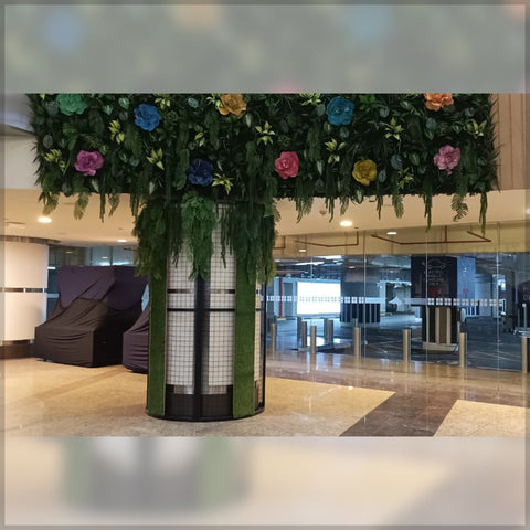 Hanging Leaves and Plants Decoration