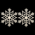 Hanging Snowflakes for Christmas Decoration