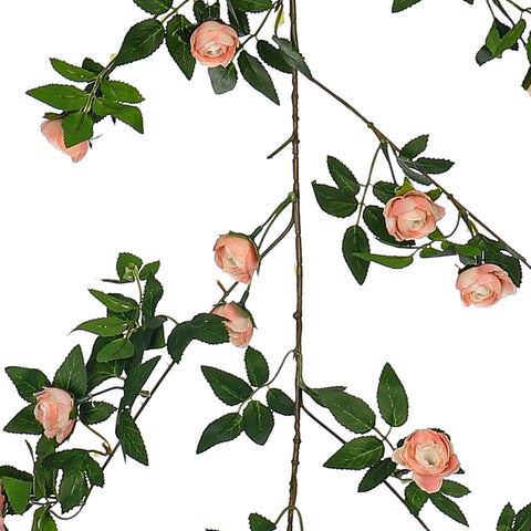 Handmade Faux Peony Garland