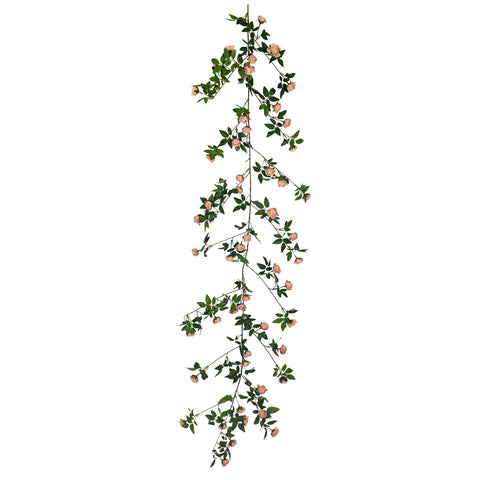 Faux Peony Garland