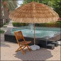 Outdoor Straw Umbrella for Garden and Poolside