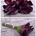 elegant silk calla lily bouquet