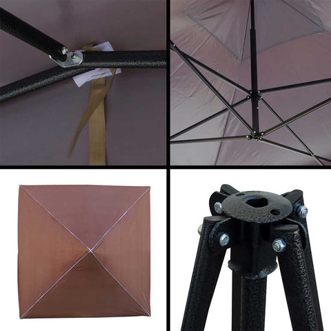 Compact beach tent