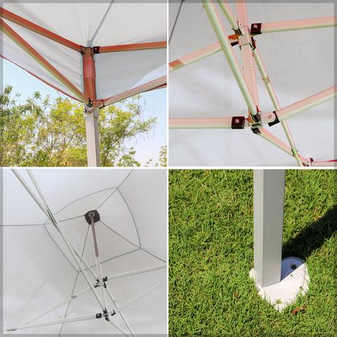 Heavy Duty Pop Up Instant Canopy Tent-Dark Green