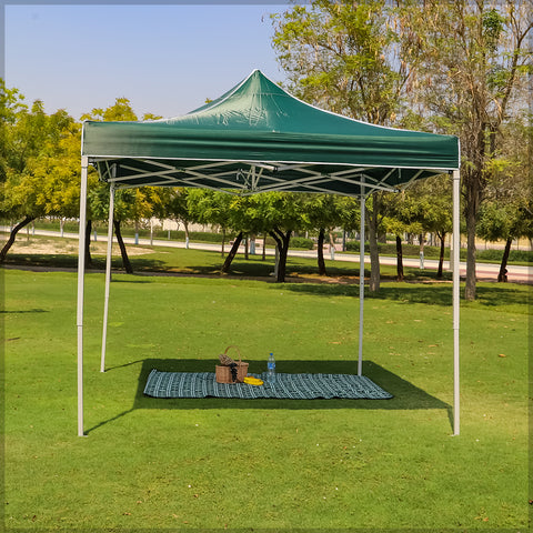 Heavy Duty Pop Up Instant Canopy Tent-Dark Green