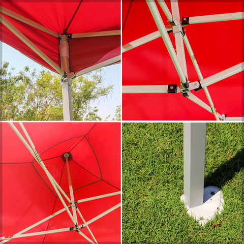 Heavy Duty Pop Up Instant Canopy Tent-Dark Green