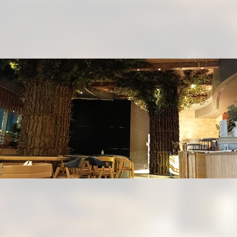wall to ceiling artificial tree for indoor