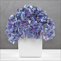modern hydrangea arrangement