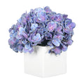 white cube vase