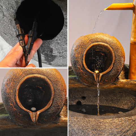 outdoor decorative fountain