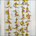 rose vine wall décor