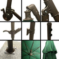 green umbrella