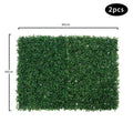 Faux topiary wall grass panels