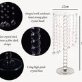 Elegant crystal stand for tabletop