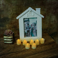Flameless hanging tea lights