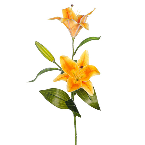 small faux lily flowers