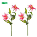 artificial lily flowers