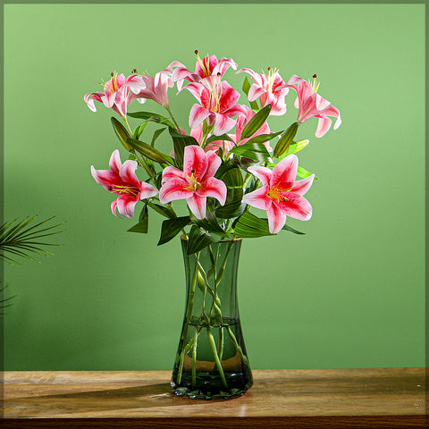 faux small lily flowers