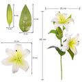 realistic artificial lily flowers
