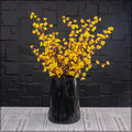 Black Ceramic Vase