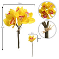 Cymbidium orchid faux flower heads