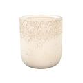 Magnesium oxide round maple leaf design planter