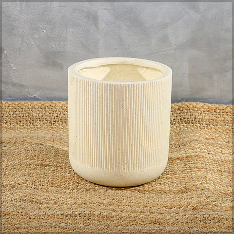 ribbed planter