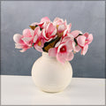 2 bunch silk magnolia flowers