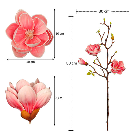 Magnolia flower arrangement