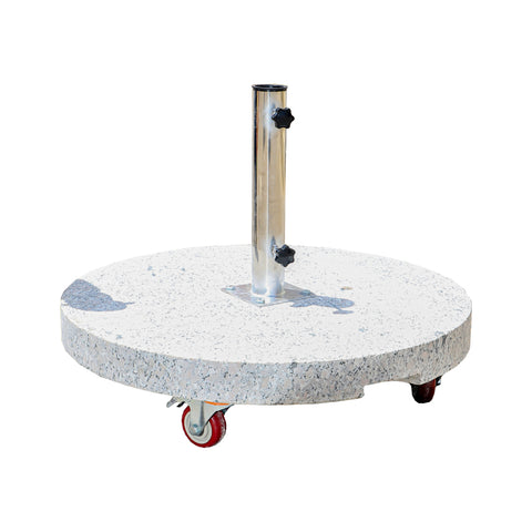 70kg Round Marble Base with Wheels