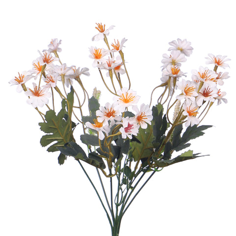 Silk mini daisy flowers