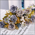 Faux mini rose bunch