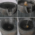LED light water feature