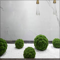 Decorative moss balls for home