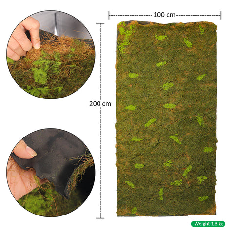 2m x 1m Artifcial Moss Lawn Panel