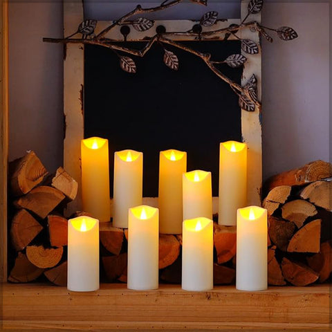 Realistic LED candle