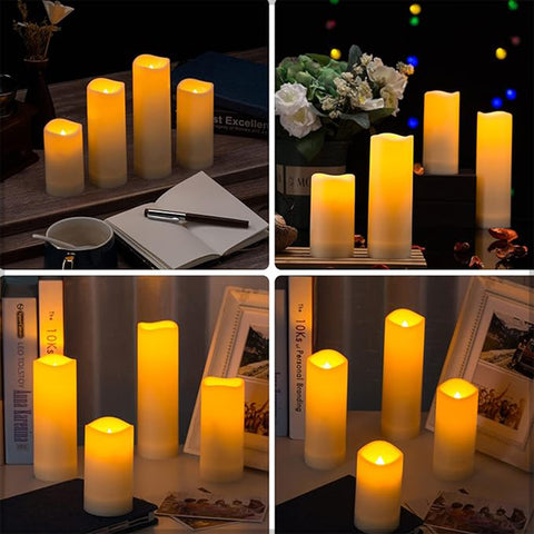 Artificial flame candle for home