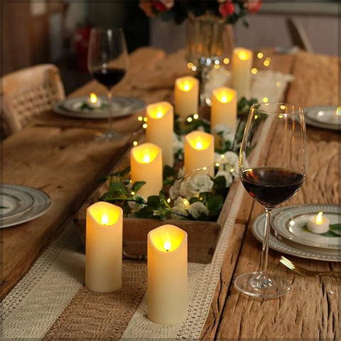 LED Christmas candle